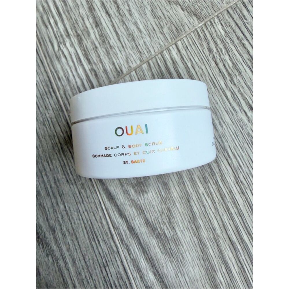 OUAI St. Barts Cleansing Scalp & Body Sugar Scrub 3.4 oz NEW